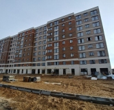 Ход строительства дома 1 позиция  в ЖК Гагаринский (г. Бобров)  -