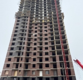 Ход строительства дома 1 в ЖК Белкин -