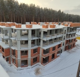 Ход строительства дома 6а в ЖК Брусницын-парк -