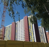 Ход строительства дома № 14 в ЖК Микрорайон Боровое -