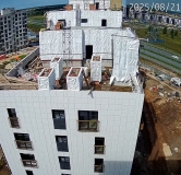 Ход строительства дома 4 в ЖК Зимний Сад -