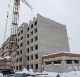 Ход строительства дома 3.1 в ЖК Кантри -