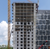 Ход строительства дома корпус 5 в ЖК Исеть Парк -