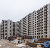 Ход строительства дома 5, 1 очередь в ЖК Клюква.Парк -