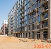 Ход строительства дома корпус 2.1, 2.2 в ЖК Лермонтовский 54 -
