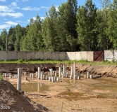 Ход строительства дома 112, 4 этап в ЖК Аксиома -