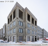 Ход строительства дома 2 в ЖК Пулково Лейк (Пулково Lake) -