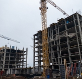 Ход строительства дома 1 в ЖК Урбан Мартен -