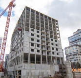 Ход строительства дома Позиция 10 в ЖК Яблоневые сады -