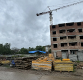 Ход строительства дома 14А, секция 4 в ЖК Классики -