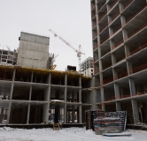 Ход строительства дома 29б, 2 этап, секция 5-8 в ЖК Заря -