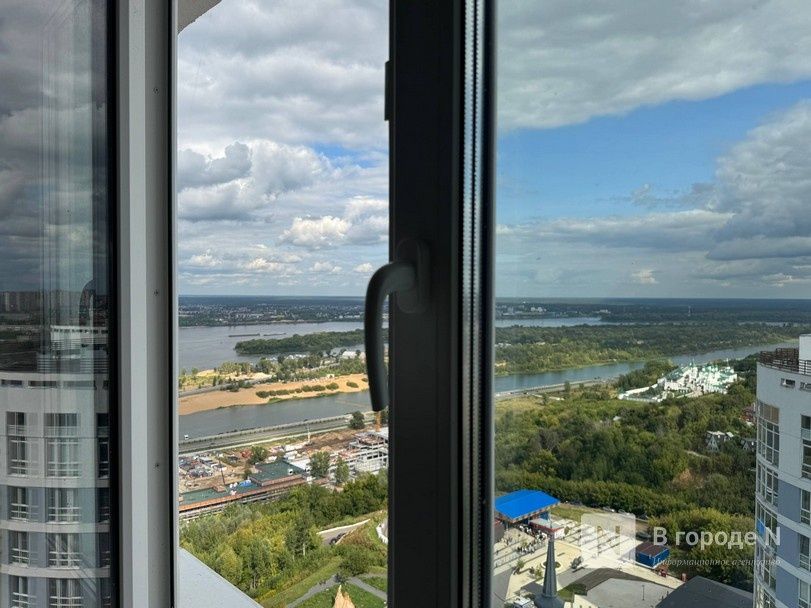 Нижегородцам показали панорамы из окон 24-этажной новостройки - фото 1