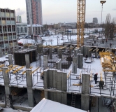 Ход строительства дома 35 в ЖК Сибирский Квартал -