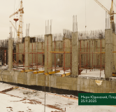 Ход строительства дома № 1.5 в ЖК Плодово-Ягодный -