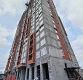 Ход строительства дома 7.1 в ЖК Уральский -