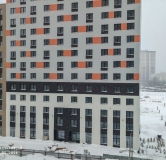 Ход строительства дома 5, секция 3.6, 3.7, 3.8 в ЖК Красное Яблоко -