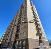 Ход строительства дома Литер 26 в ЖК Дыхание -