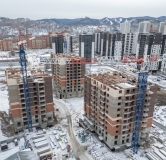 Ход строительства дома 28.2 в ЖК Новый Портовый -