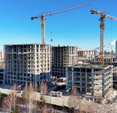 Ход строительства дома 5 в ЖК Мидгард на Уездной -