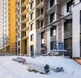 Ход строительства дома Позиция 14.2 в ЖК Яблоневые сады -