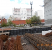 Ход строительства дома блок Б в ЖК Перспектива -