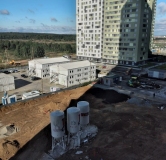 Ход строительства дома 17.8 в ЖК Спутник-1 -
