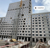 Ход строительства дома Литер 10 в ЖК Порто Ново -