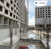 Ход строительства дома Литер 3 в ЖК Порто Ново -