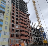Ход строительства дома № 7, Б-2-4 в ЖК Волжские паруса	 -