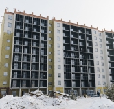 Ход строительства дома 61 в ЖК Притяжение -