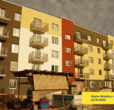 Ход строительства дома № 1, квартал 6.2 в ЖК Живём -