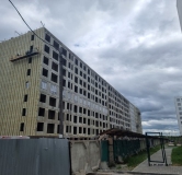 Ход строительства дома 17 в ЖК Юго-западный -