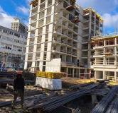 Ход строительства дома 1 в ЖК Теплые Кварталы -