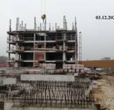 Ход строительства дома поз. Л2.1 в ЖД Достоевский -