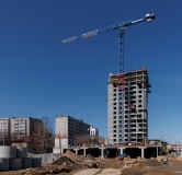Ход строительства дома 145 в ЖК Динамика -