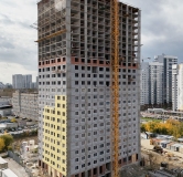 Ход строительства дома 1 в ЖК Шарташ Парк -