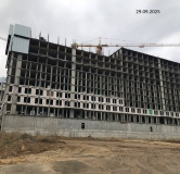 Ход строительства дома поз. 2 в ЖК Платон Парк -