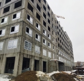 Ход строительства дома 2.1 в ЖК Чаадаев -