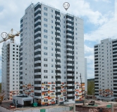 Ход строительства дома 1.1 в ЖК Лесной массив -