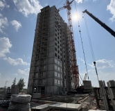 Ход строительства дома 6 в ЖК ЭКО-квартал на Кедровой -