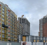 Ход строительства дома 39, секция С1, С7, С8 в ЖК Три Девятых -