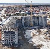 Ход строительства дома 25, корпус 1 в ЖК Хито -