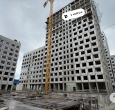 Ход строительства дома Литер 5 в ЖК Порто Ново -