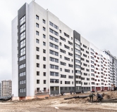 Ход строительства дома 1 в ЖК Огни -