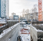 Ход строительства дома 54в в ЖК По ул. Куйбышева -