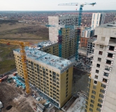 Ход строительства дома Литер 4.1 в ЖК Архитектор -