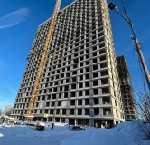 Ход строительства дома 2 в ЖК Роща -