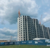 Ход строительства дома 75 в ЖК Радужные дворы -