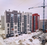Ход строительства дома Б.1, 2 этап в ЖК Краснопольский -