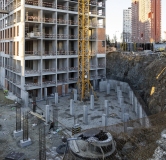 Ход строительства дома 1, секция 10,11 в ЖК Парк Столиц -